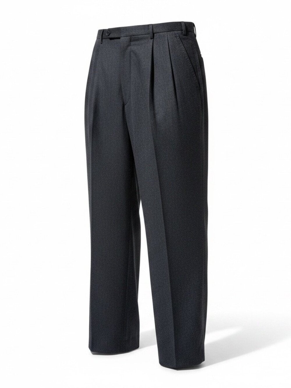 INCOTEX Super 120s Wool Pleated Trousers 34x30 Italy Luxury Dress Pants